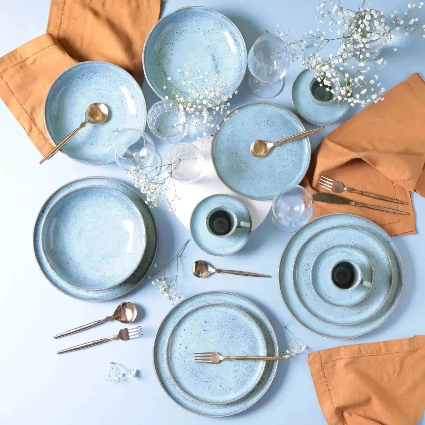 Aparelho de Jantar Stoneware Porcelana