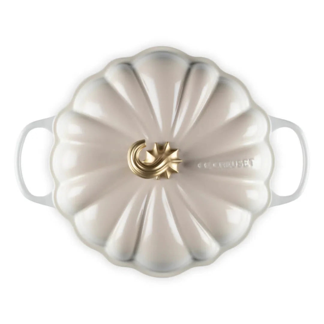 Caçarola Buffet Abóbora Halloween Signature Meringue 3,2L 30cm Le Creuset
