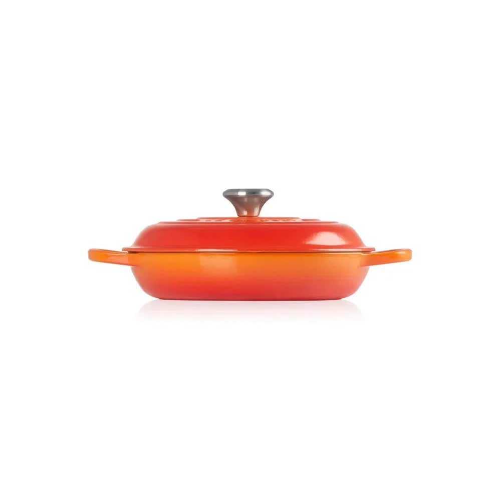 Caçarola Buffet Signature Laranja 3,2L 30cm Le Creuset