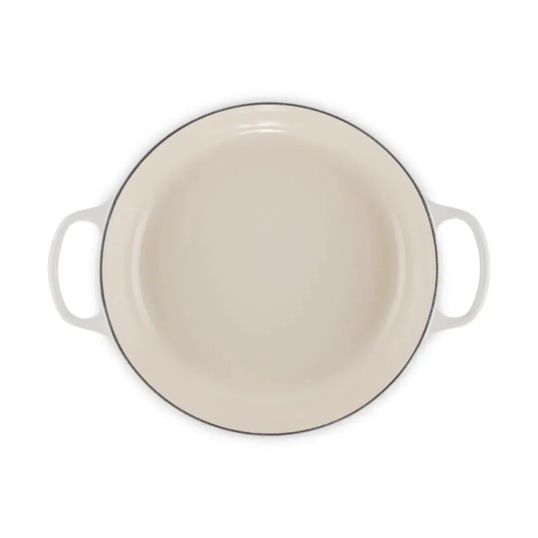 Caçarola Buffet Signature Meringue 3,2L 30cm Le Creuset