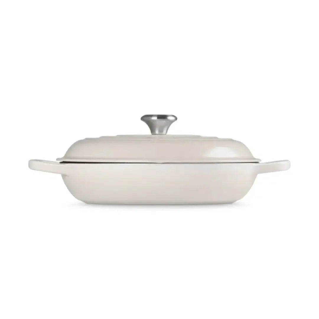 Caçarola Buffet Signature Meringue 3,2L 30cm Le Creuset