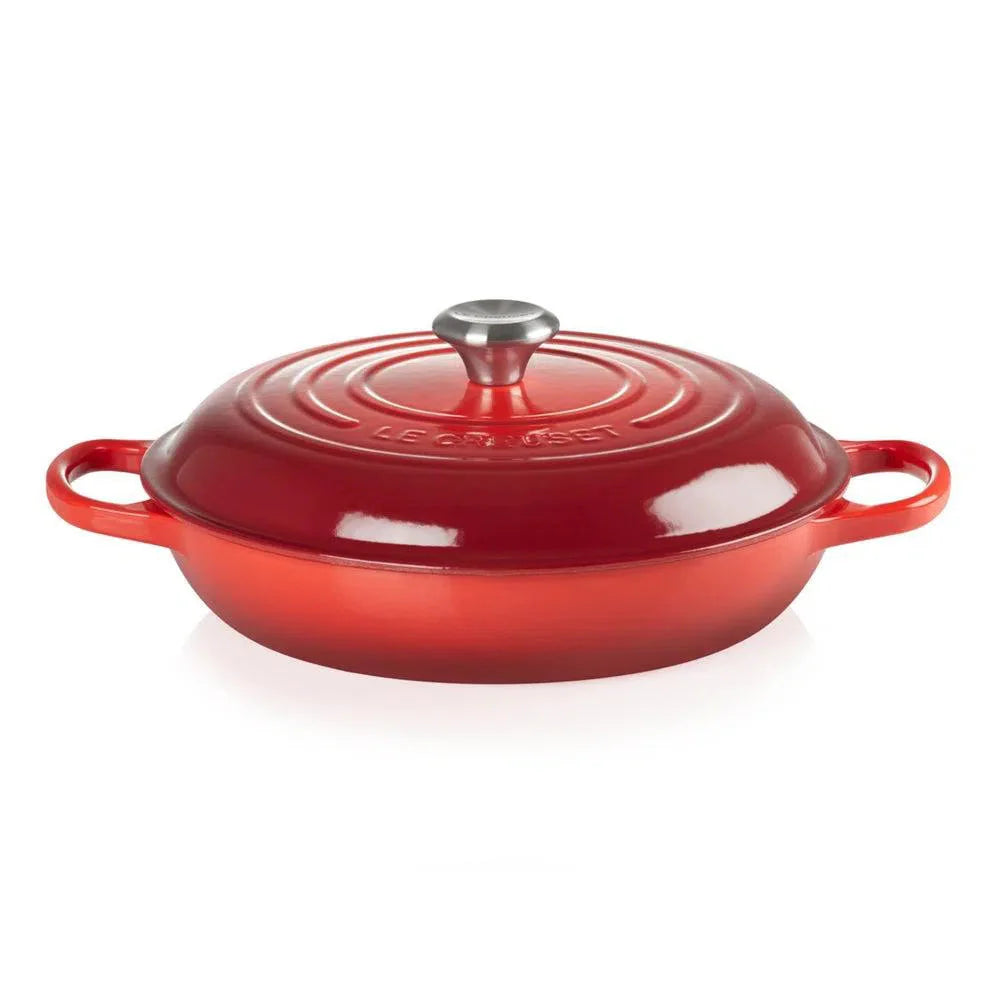 Caçarola Buffet Signature Vermelha 3,2L 30cm Le Creuset