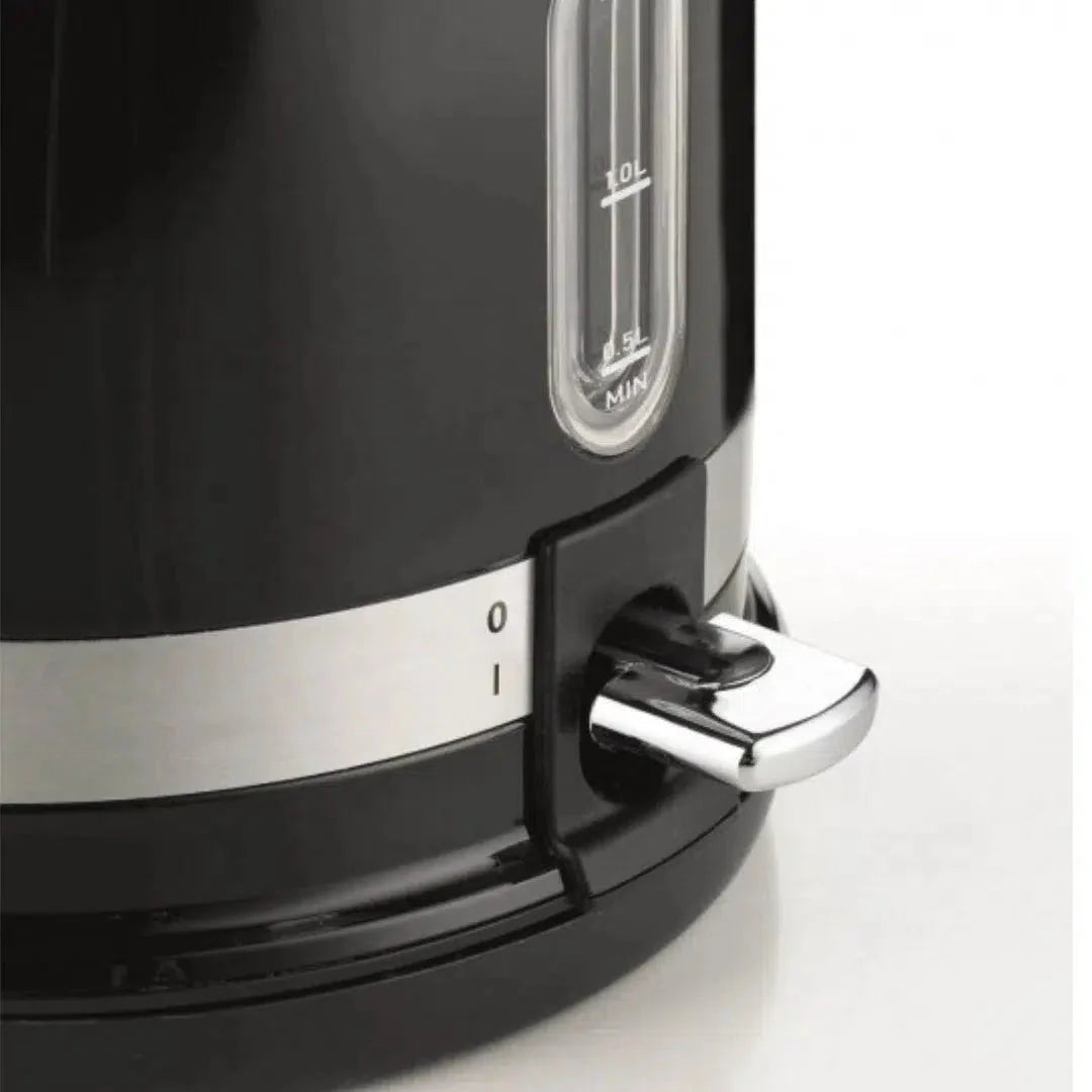 Chaleira Elétrica Moderna Preta 1,7L 360º 127V 1500W Ariete