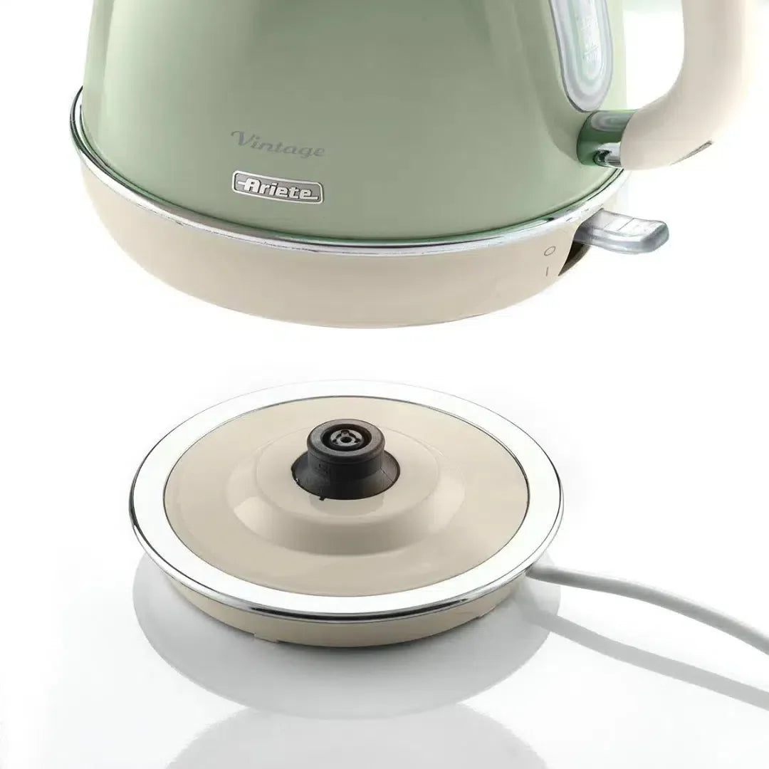 Chaleira Elétrica Vintage Verde 1,7L 360º 127V 1500W Ariete
