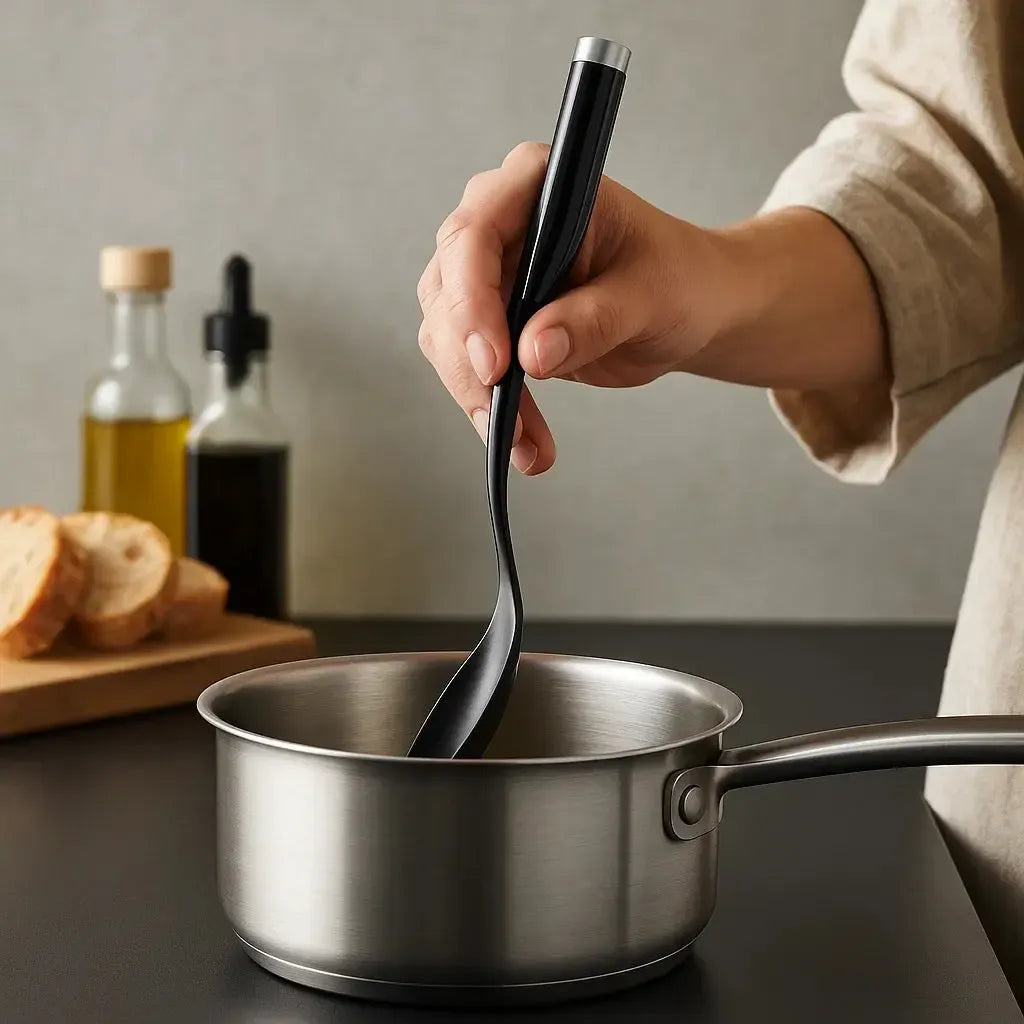Colher para Servir de Nylon Preta KitchenAid