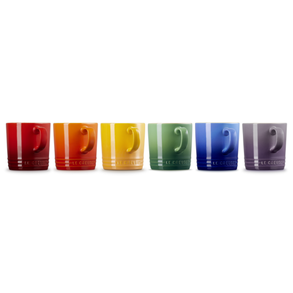 Kit com 6 Canecas 350ml Gift Collection Le Creuset