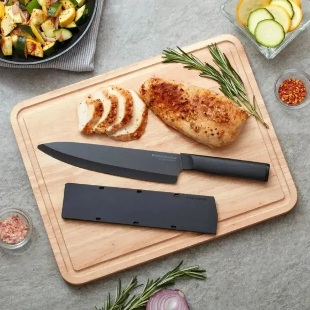 Faca do Chef Cerâmica com Capa Protetora 8'' 33cm KitchenAid