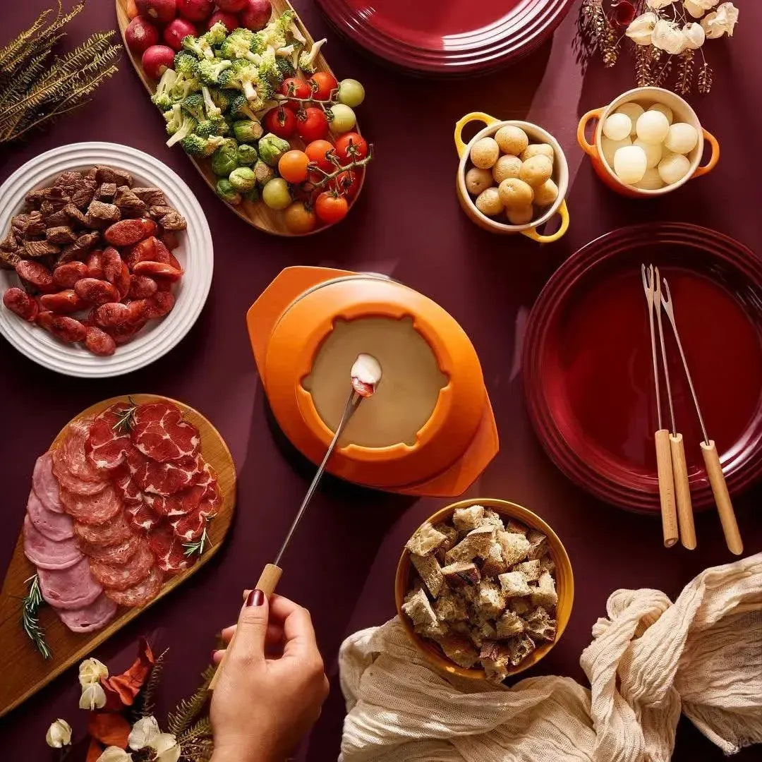 Fondue Gourmand Ferro Fundido Laranja Le Creuset