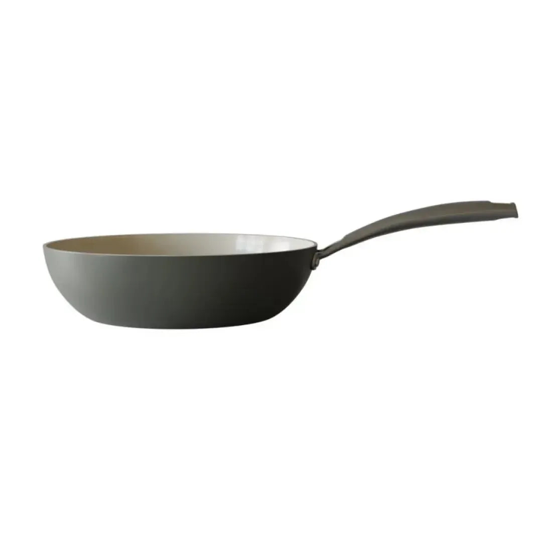 Frigideira Wok Zero Cinza 28cm Jomafe