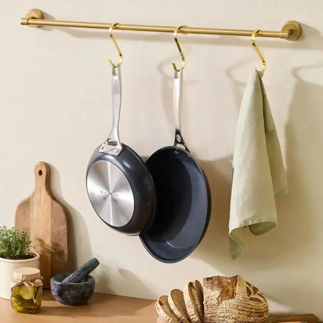 Jogo 2 Frigideiras Rasas Antiaderente 24cm e 28cm ENSC Le Creuset