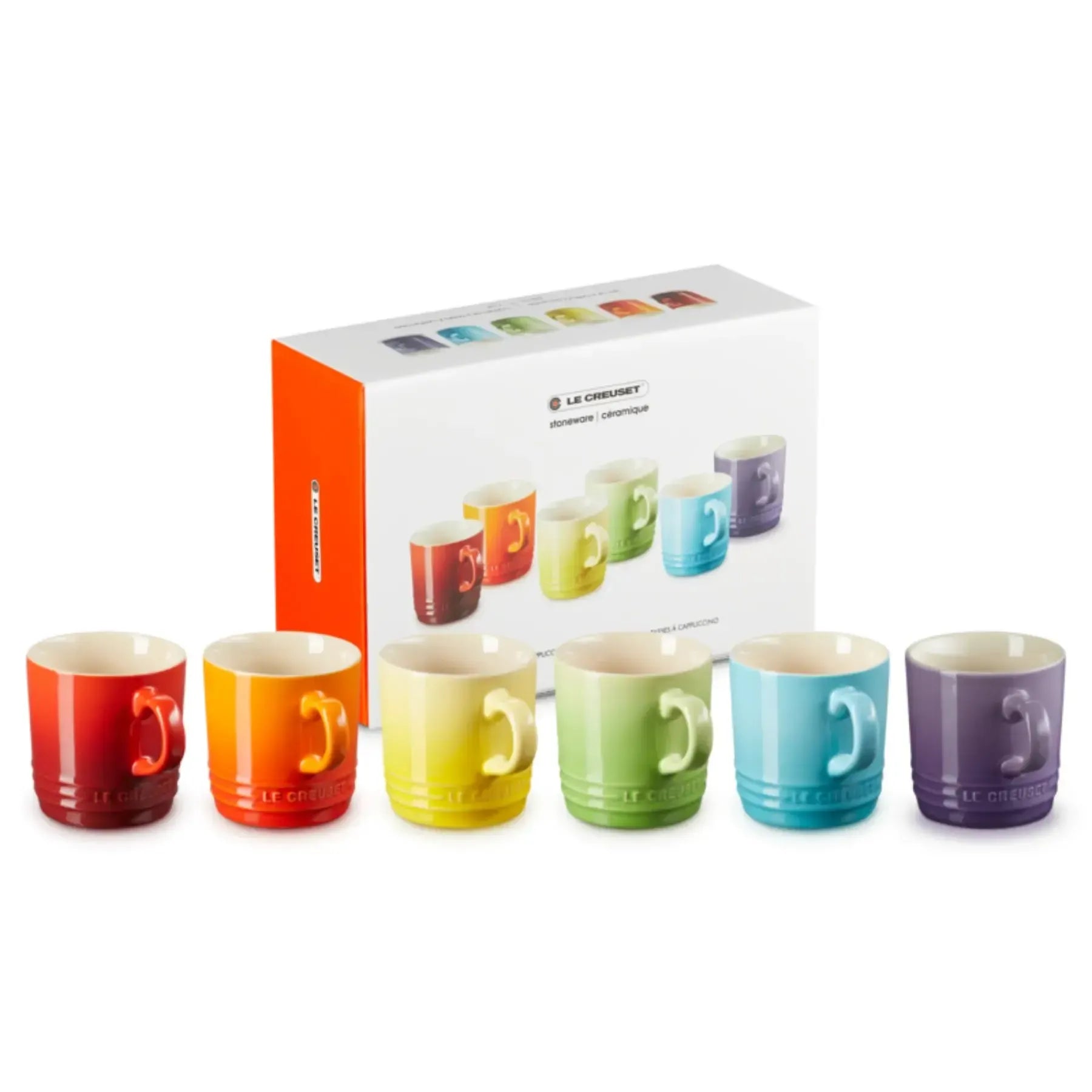 Kit com 6 Canecas 200ml Gift Collection Le Creuset