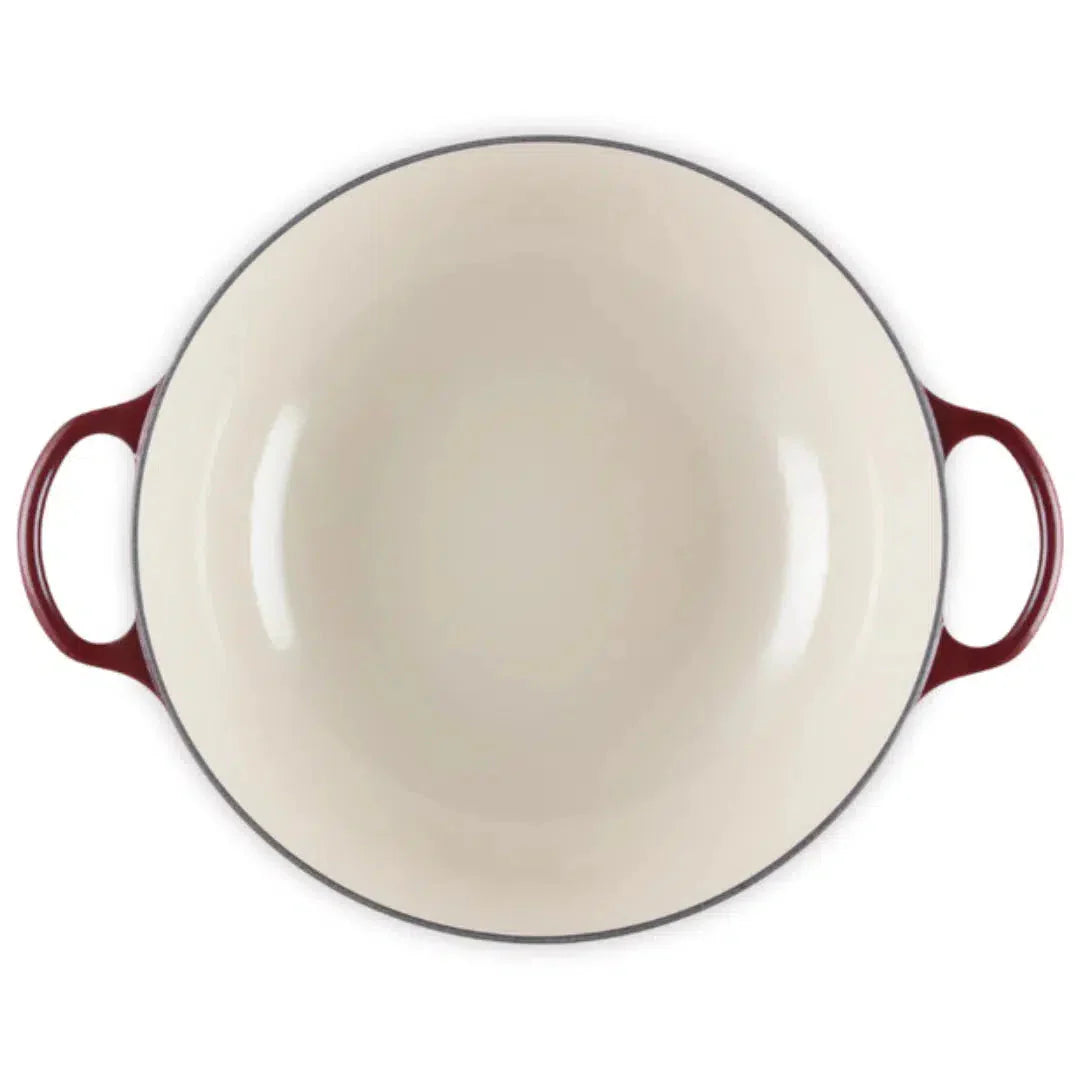 Panela Le Creuset Marmita Signature Rhone com Pegador Dourado 32cm