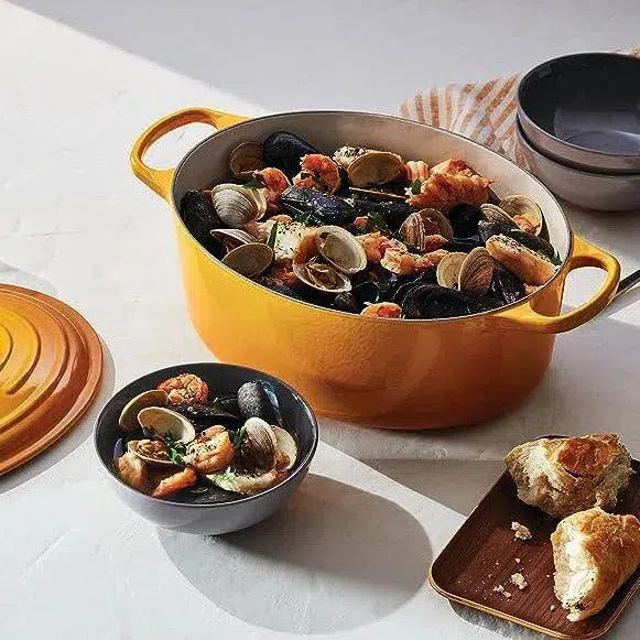 Panela Le Creuset Oval Signature Nectar 6,3L 31cm