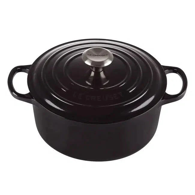 Panela Le Creuset Redonda Signature Black Onyx 5,3L 26cm