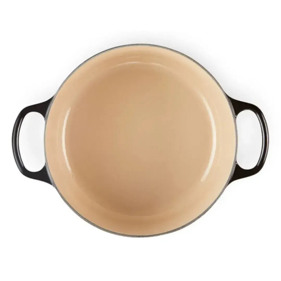 Panela Le Creuset Redonda Signature Black Onyx 6,7L 28cm