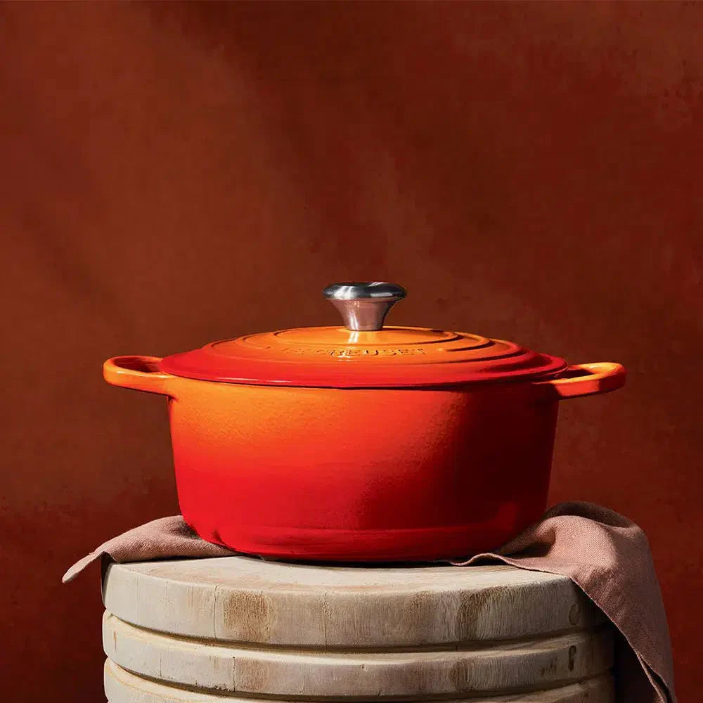 Panela Le Creuset Redonda Signature Cayenne 6,7L 28cm
