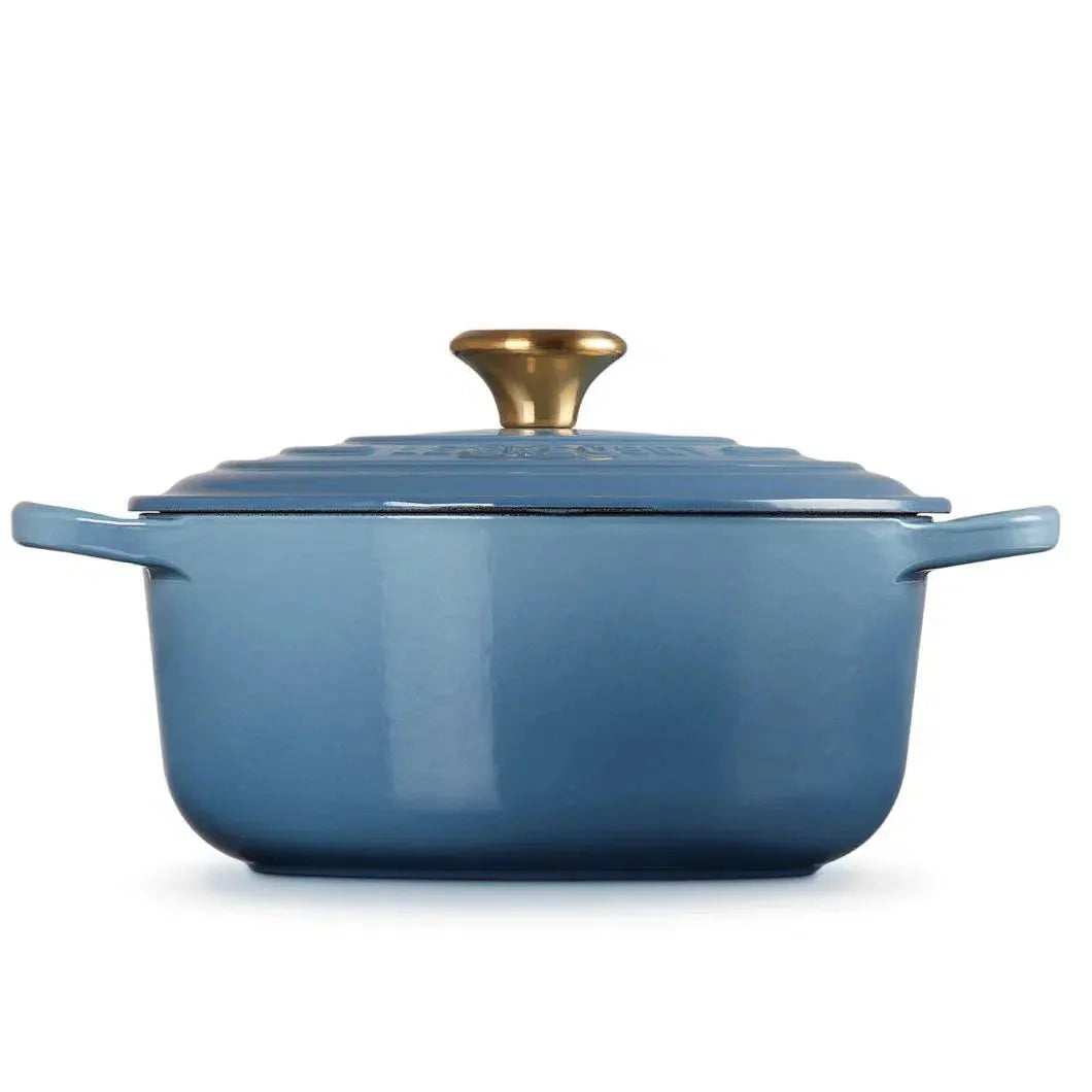Panela Le Creuset Redonda Signature Chambray 2,4L 20cm