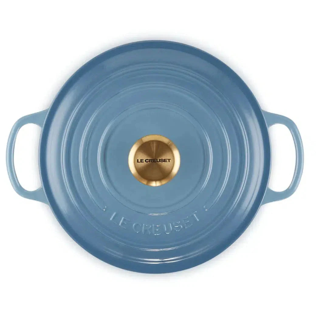 Panela Le Creuset Redonda Signature Chambray 2,4L 20cm