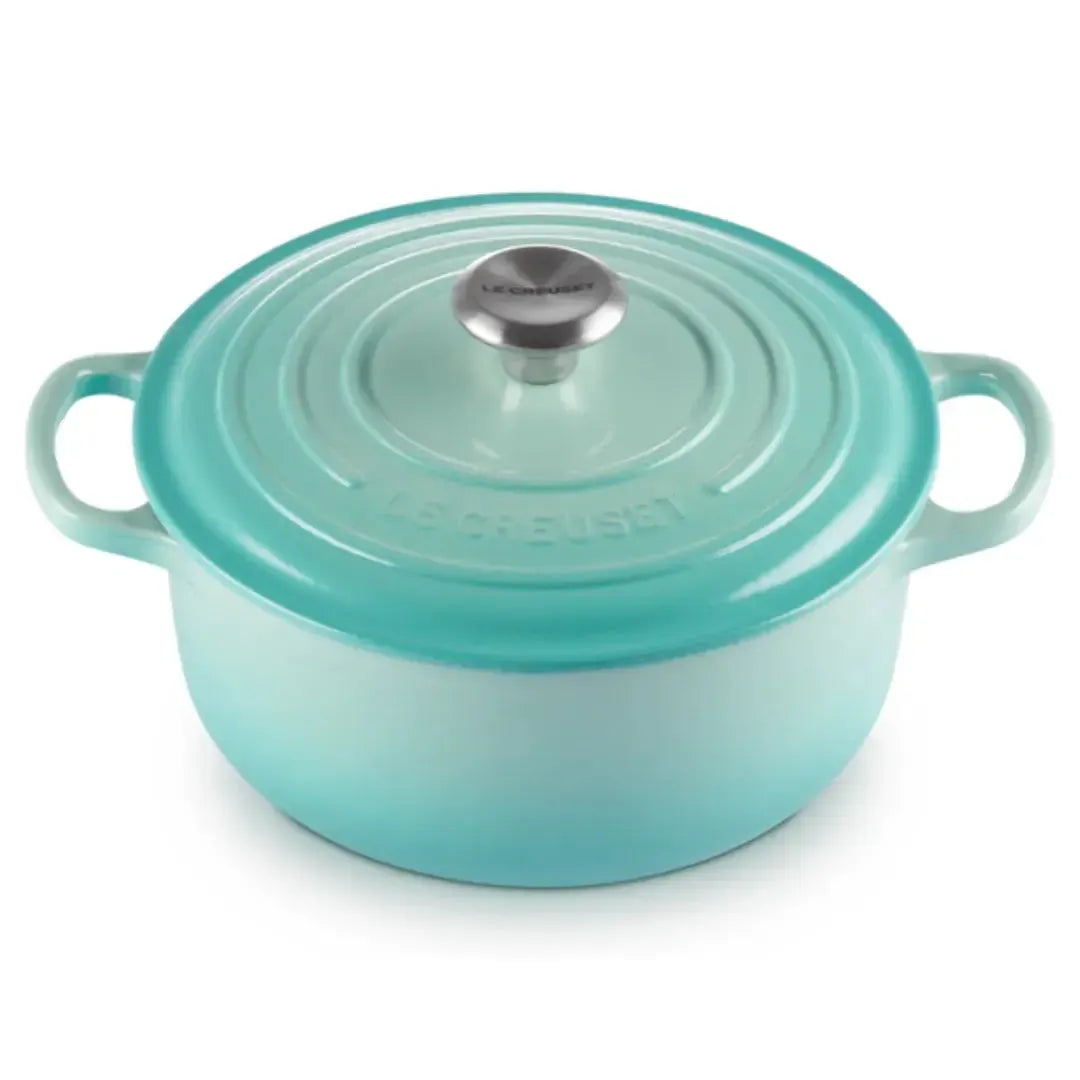 Panela Le Creuset Redonda Signature Cool Mint 3,3L 22cm