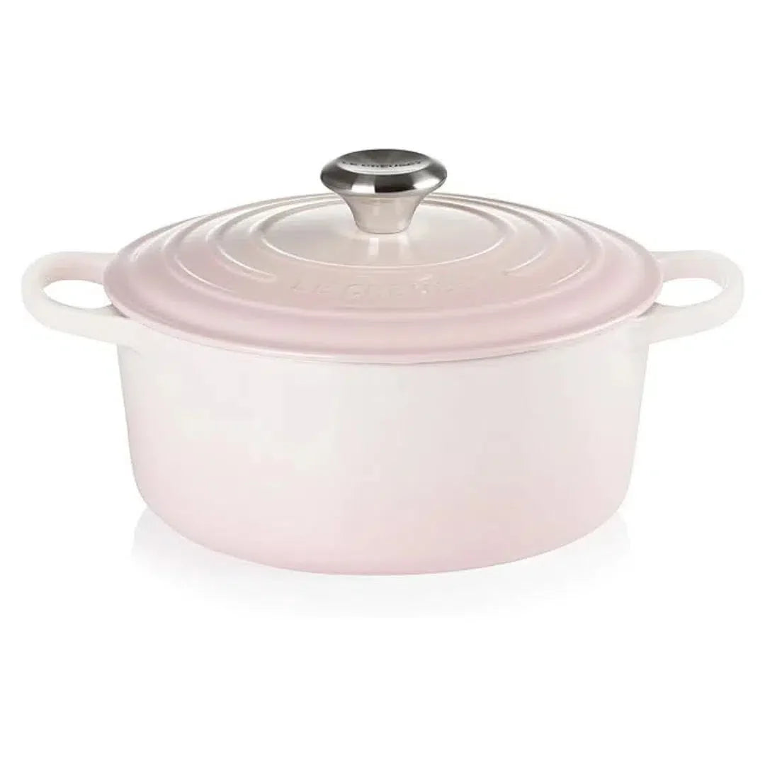 Panela Le Creuset Redonda Signature Shell Pink 4,2L 24cm