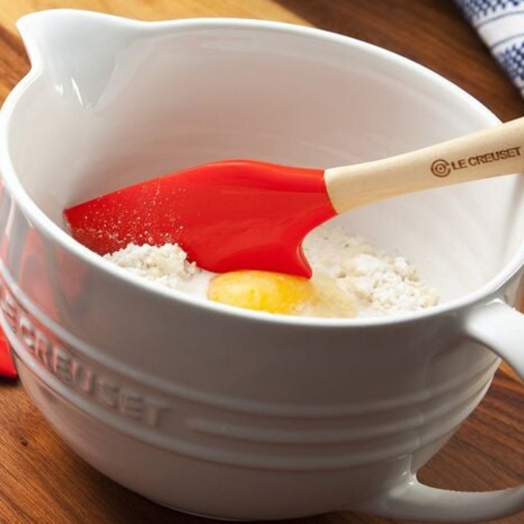 Colher Grande de Silicone Laranja Le Creuset Venus