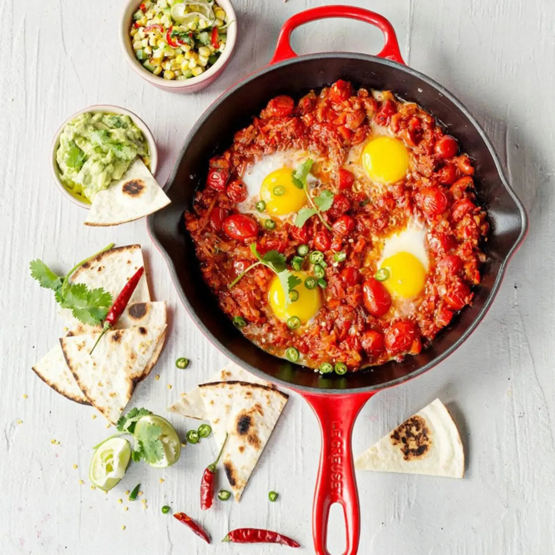 Skillet Redonda com Alça Signature Laranja 20cm Le Creuset