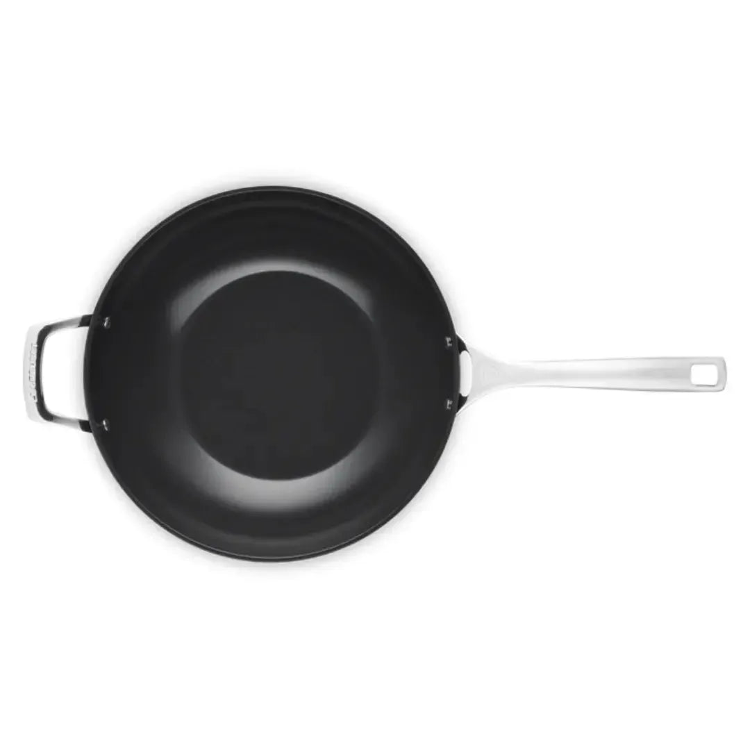 Wok com Alça Antiaderente 30cm ENSC Le Creuset