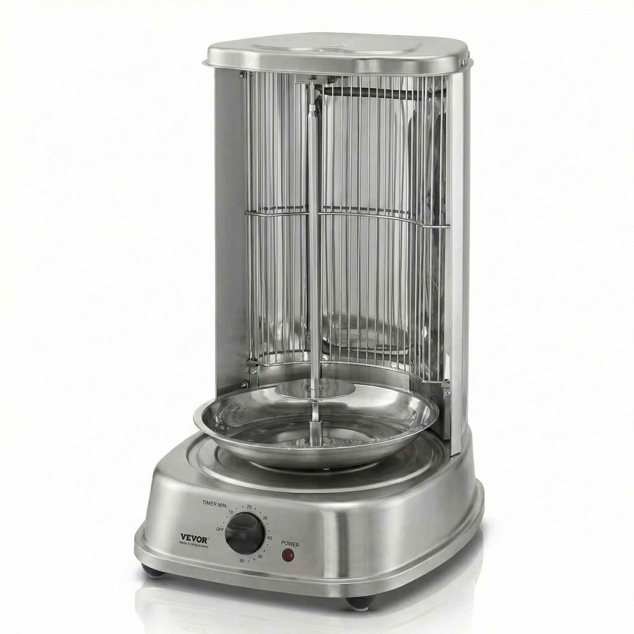 Grill Vertical Elétrico Giratório
