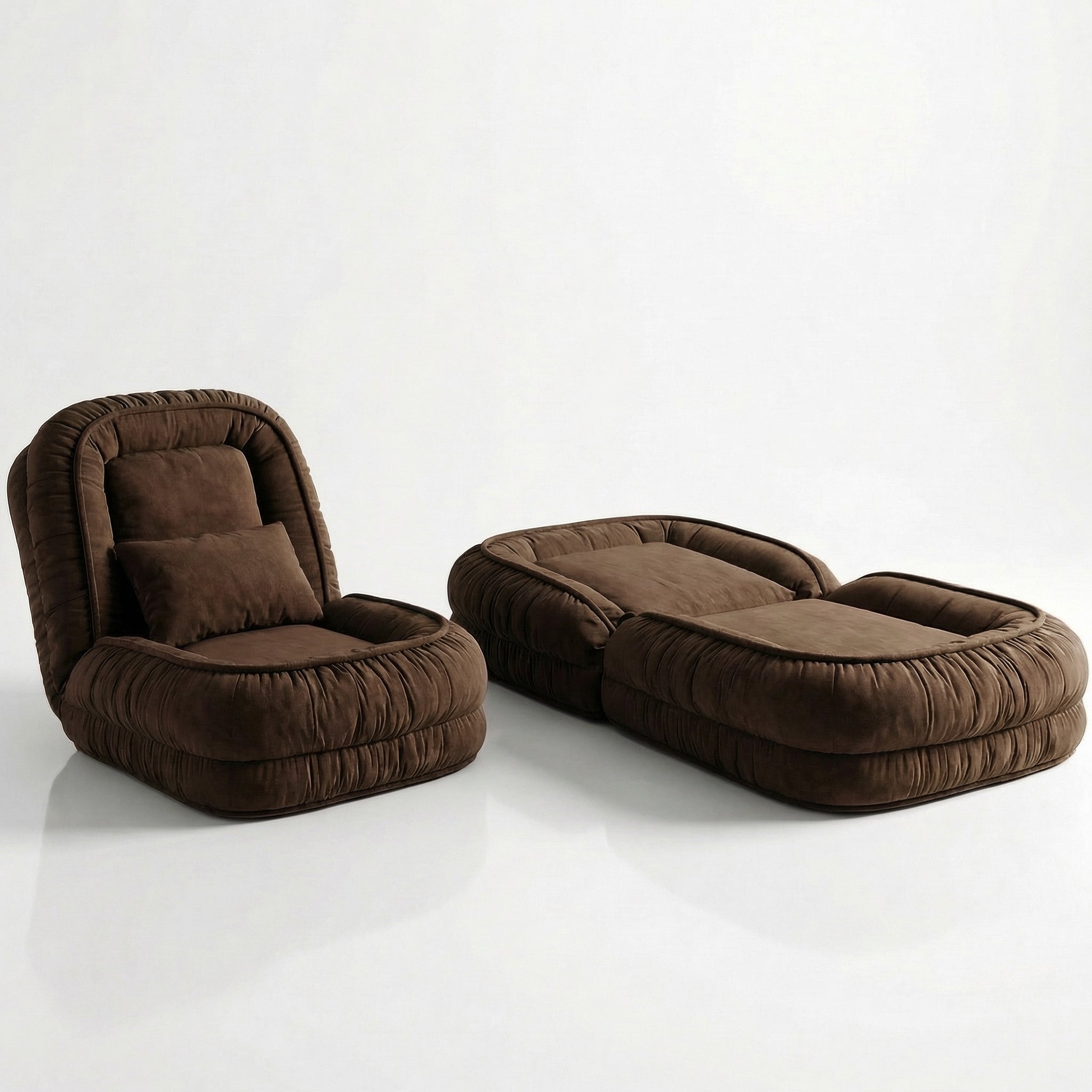 Sofá Cama Puff Dobrável Gigante