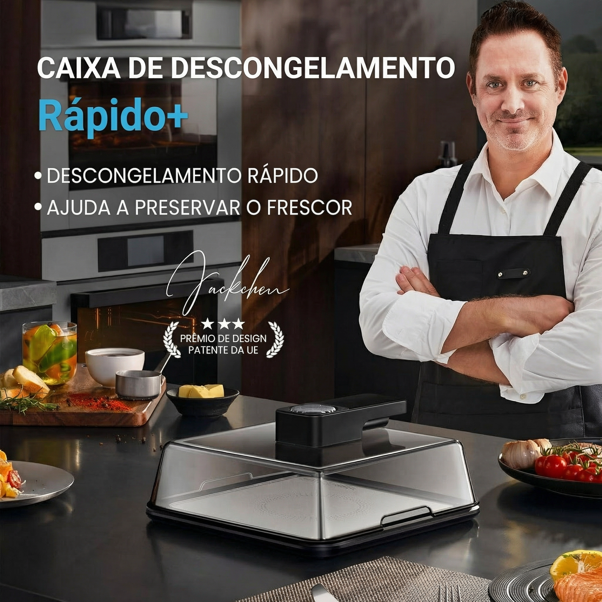 Cabine de Descongelamento Rápido+ | Bivolt, UV, Controle Térmico