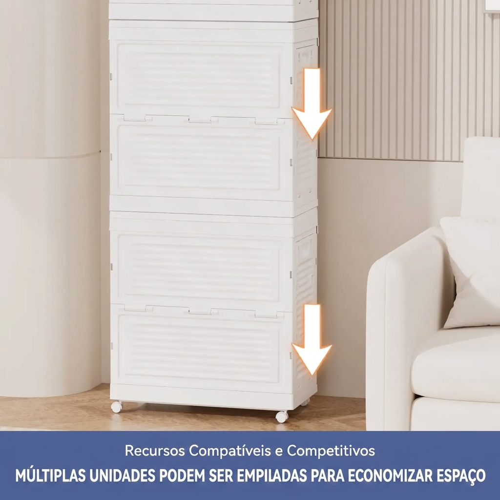 Caixa Organizadora Dobrável - Compre 1 Leve 2