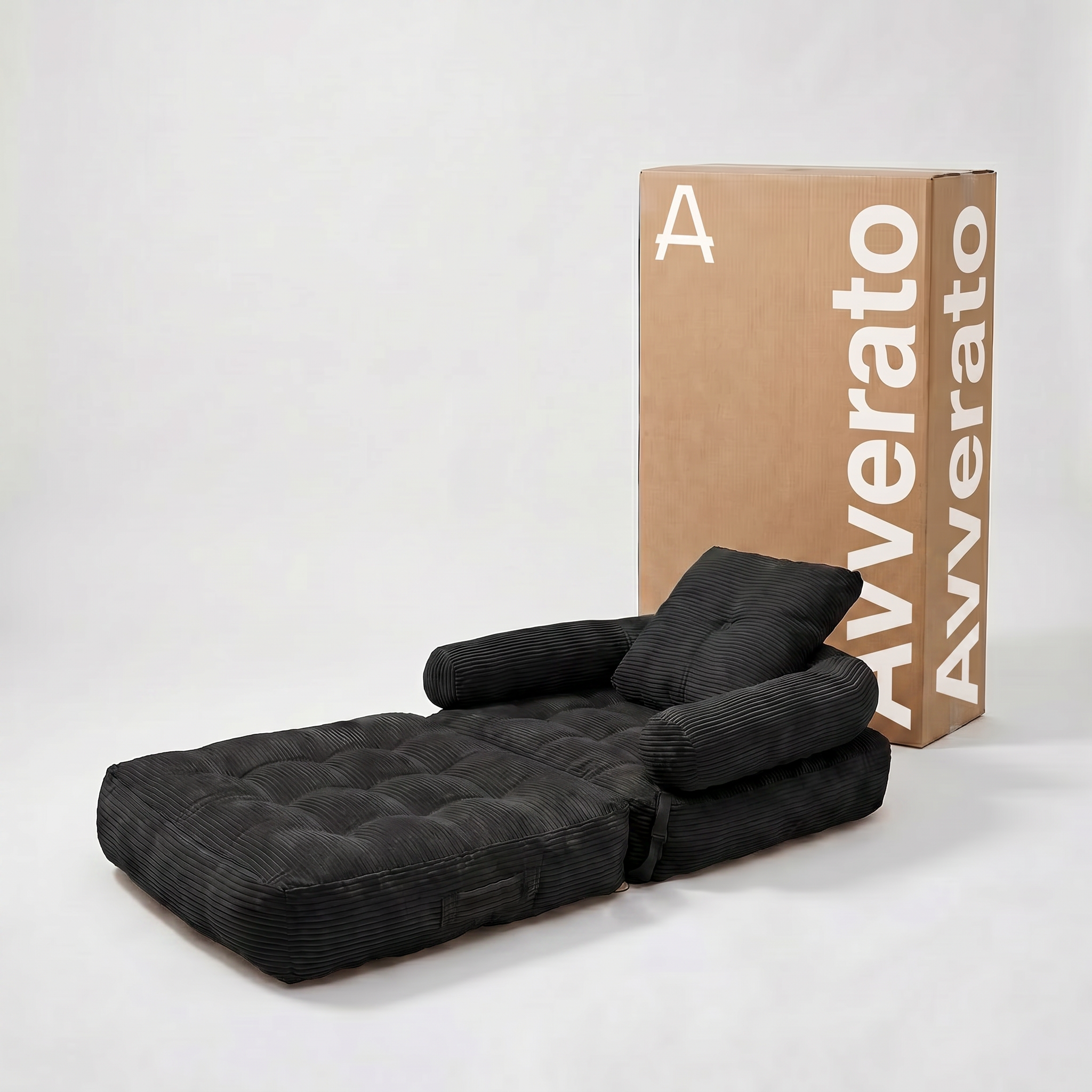 Poltrona-Cama Avverato Nuvem em Cotelê