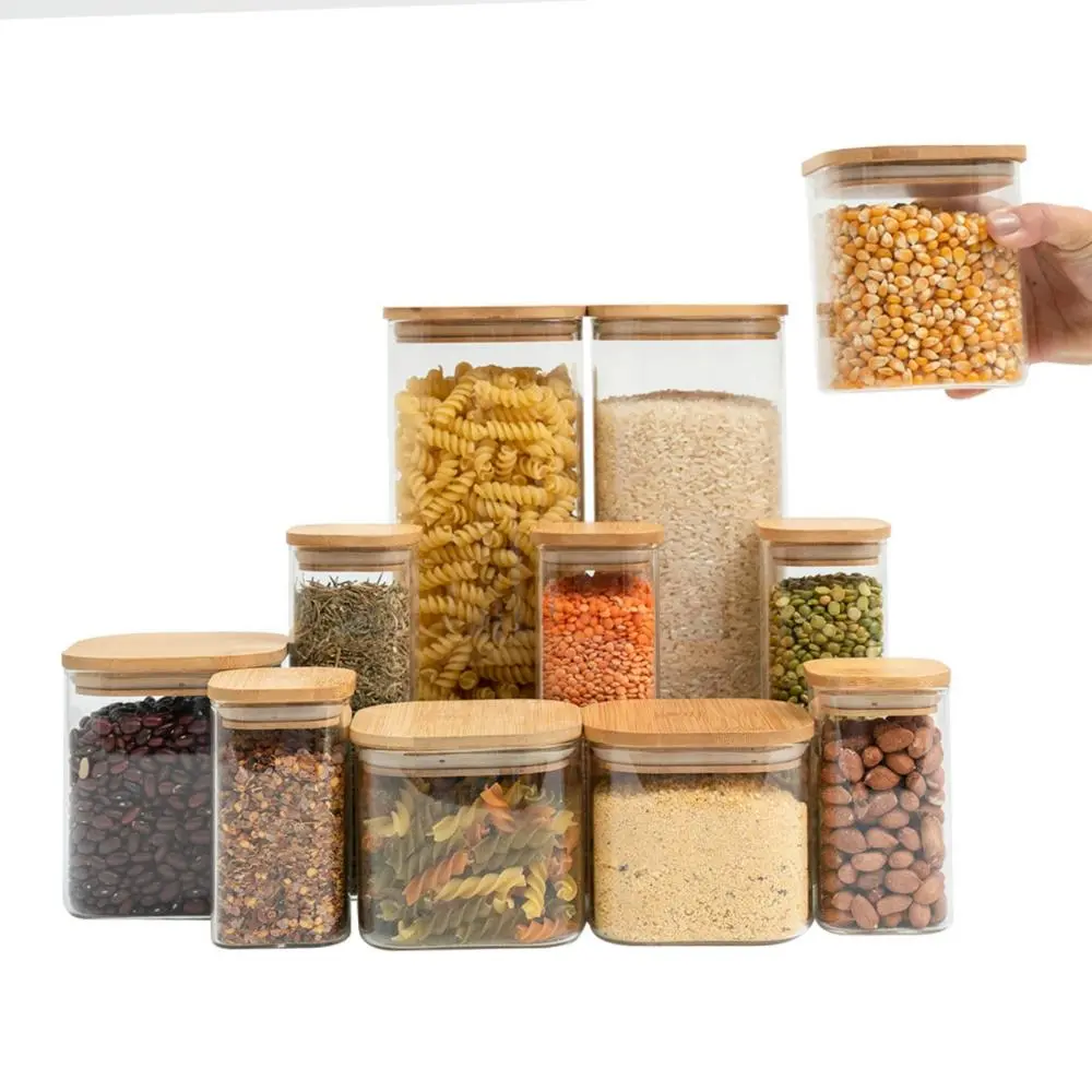 Potes Herméticos Usados para Organizar Legumes na Geladeira