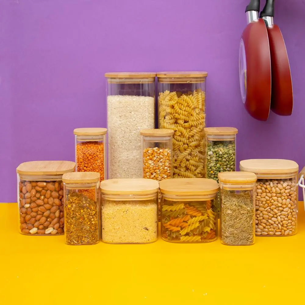 Cozinha Minimalista e Organizada com Kit 11 Potes Herméticos