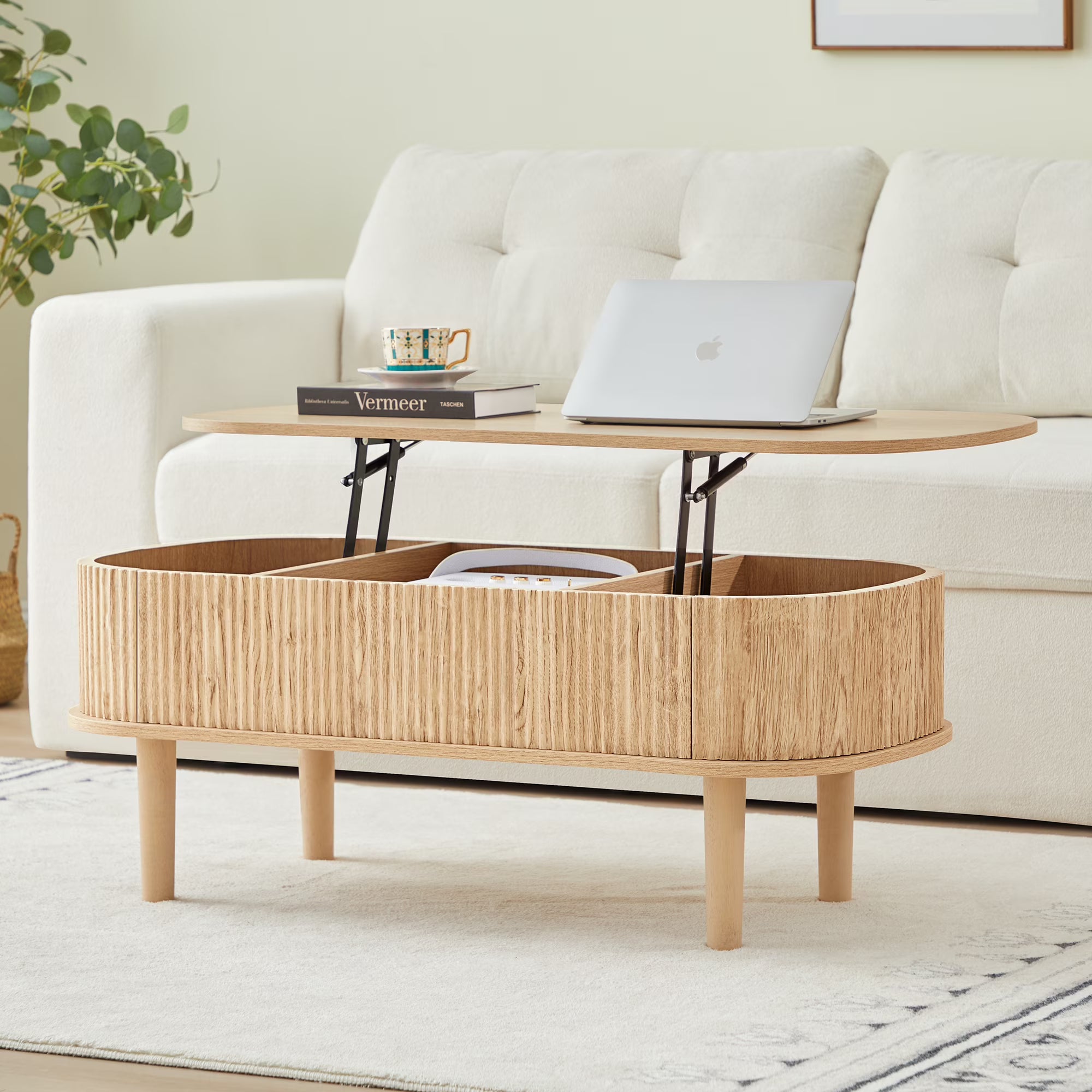 Mesa de Centro Modular Ripado