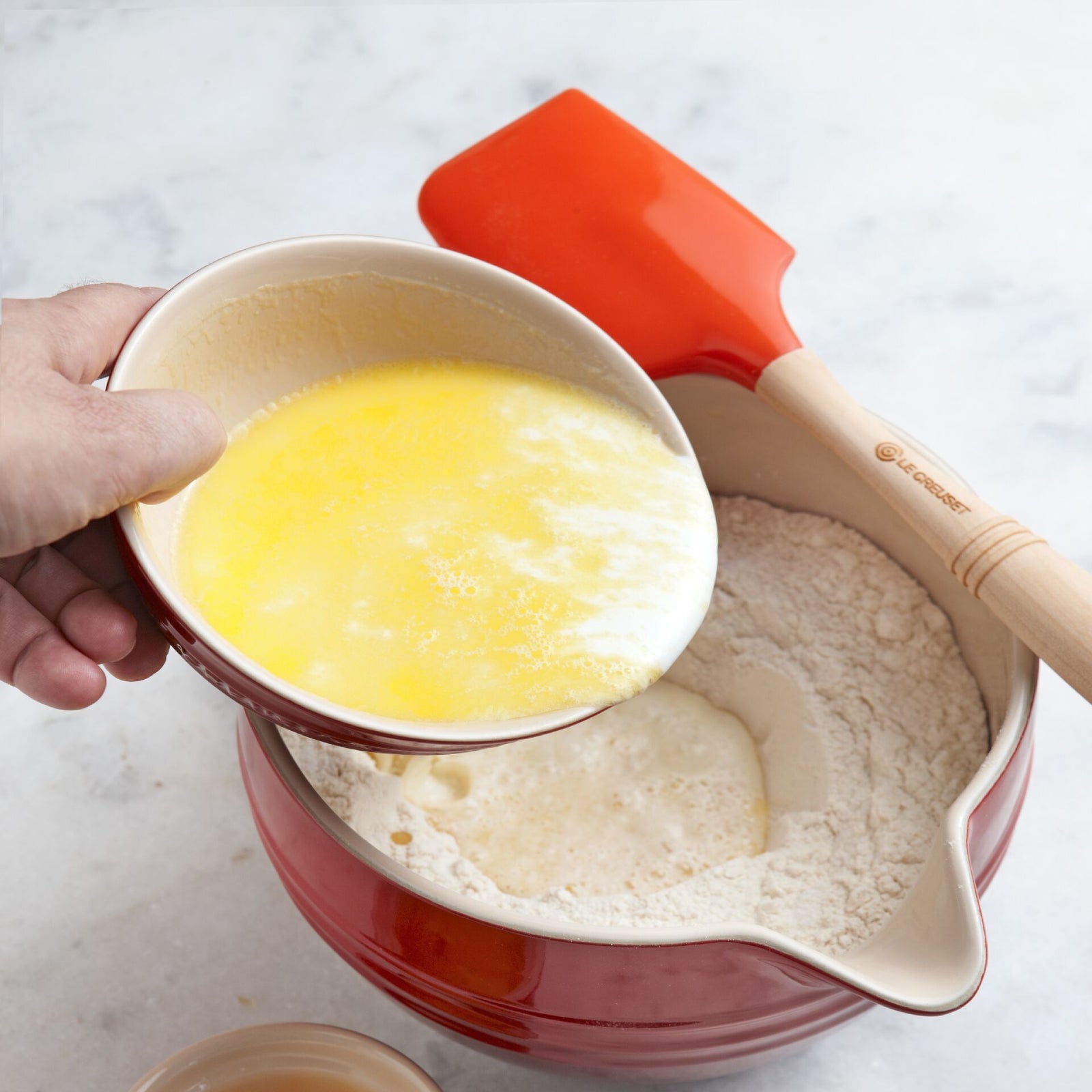Espátula Média de Silicone Laranja Le Creuset Venus