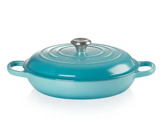 Caçarola Buffet Signature Azul Caribe 2,2L 26cm Le Creuset