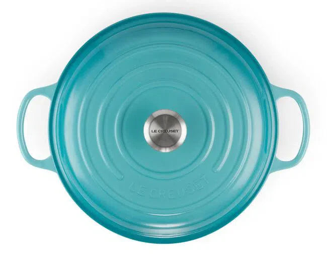 Caçarola Buffet Signature Azul Caribe 2,2L 26cm Le Creuset
