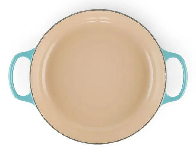 Caçarola Buffet Signature Azul Caribe 2,2L 26cm Le Creuset