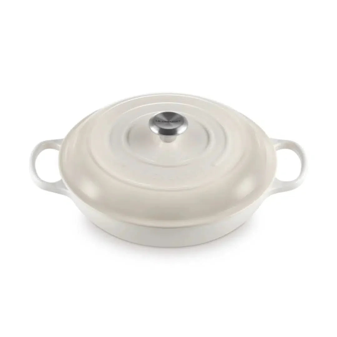 Caçarola Buffet Signature Meringue 3,2L 30cm Le Creuset