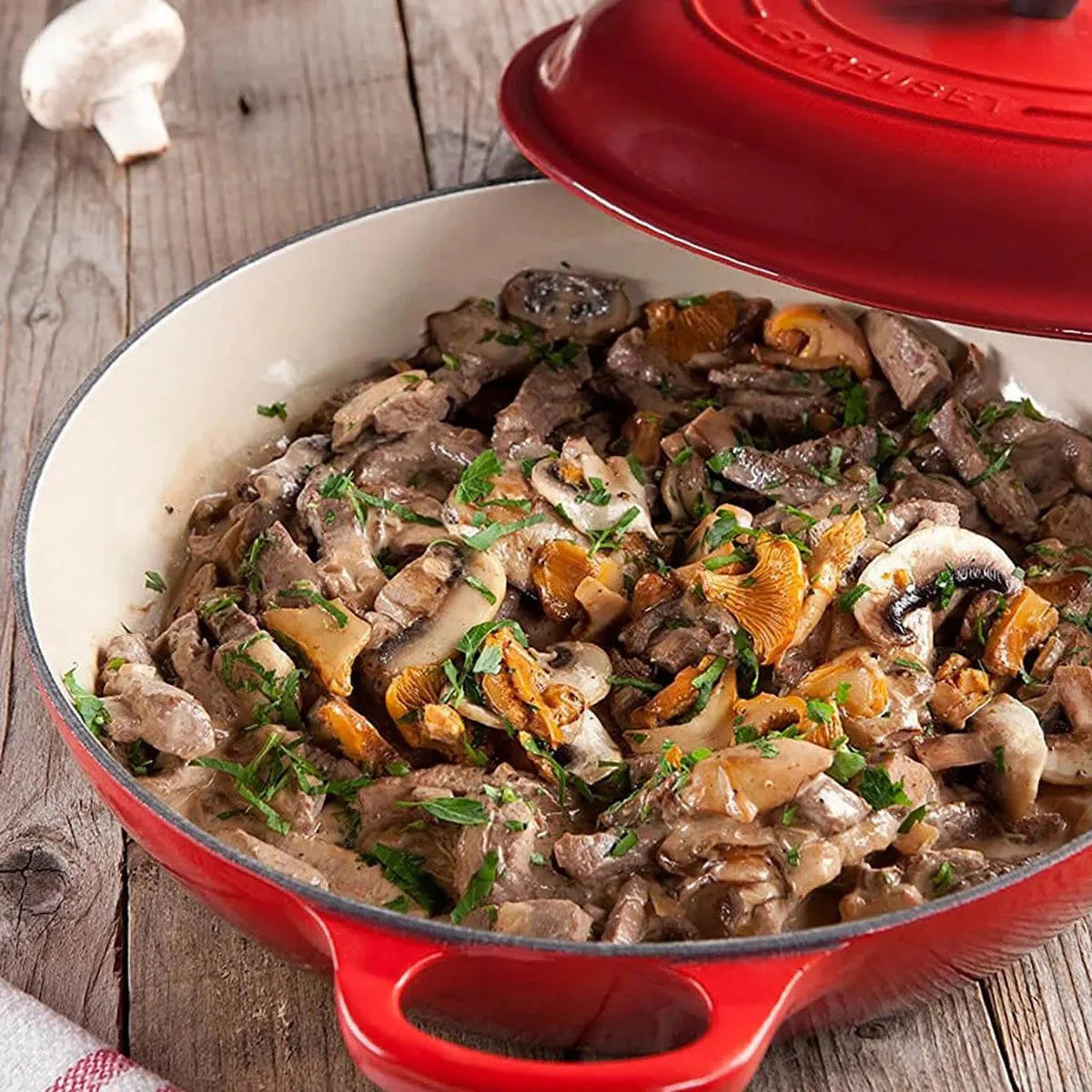 Caçarola Buffet Signature Vermelha 3,2L 30cm Le Creuset
