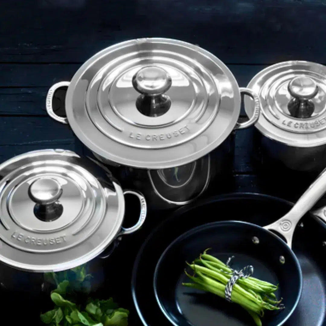 Caçarola Funda 3-Ply Signature 24cm Le Creuset