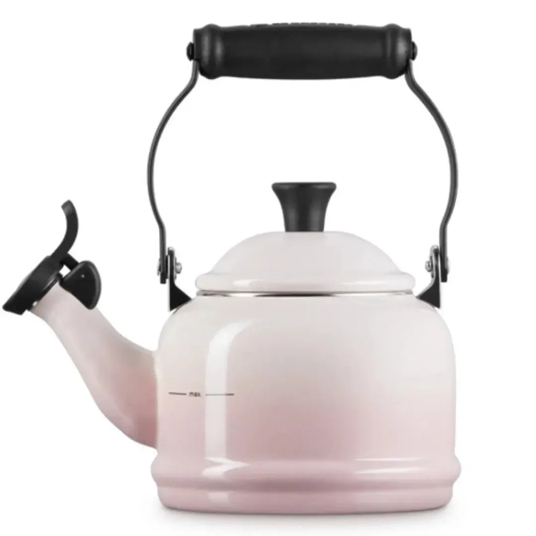 Chaleira Demi Aço Carbono Shell Pink 1,1L Le Creuset