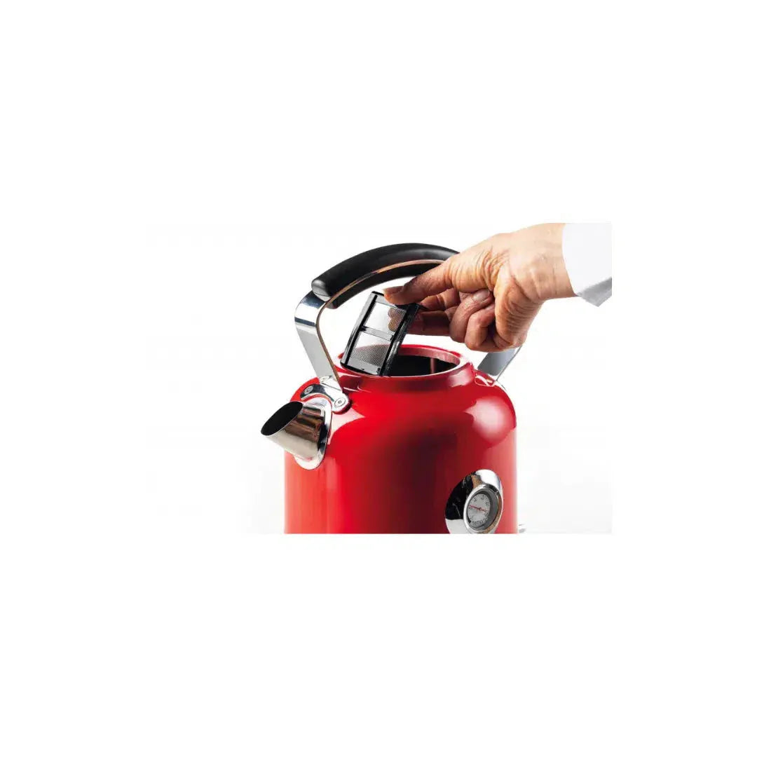 Chaleira Elétrica Moderna Vermelha 1,7L 360º 127V 1500W Ariete