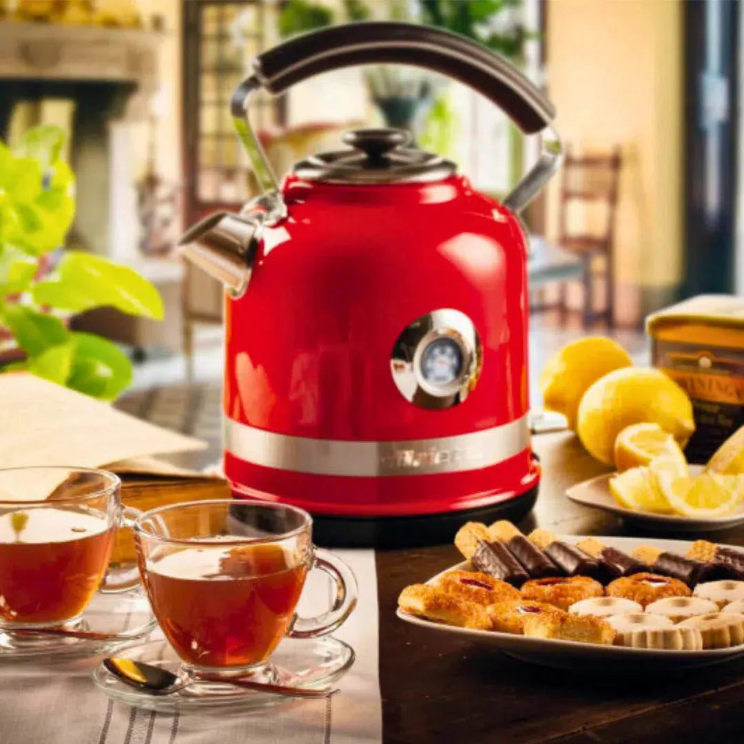 Chaleira Elétrica Moderna Vermelha 1,7L 360º 127V 1500W Ariete