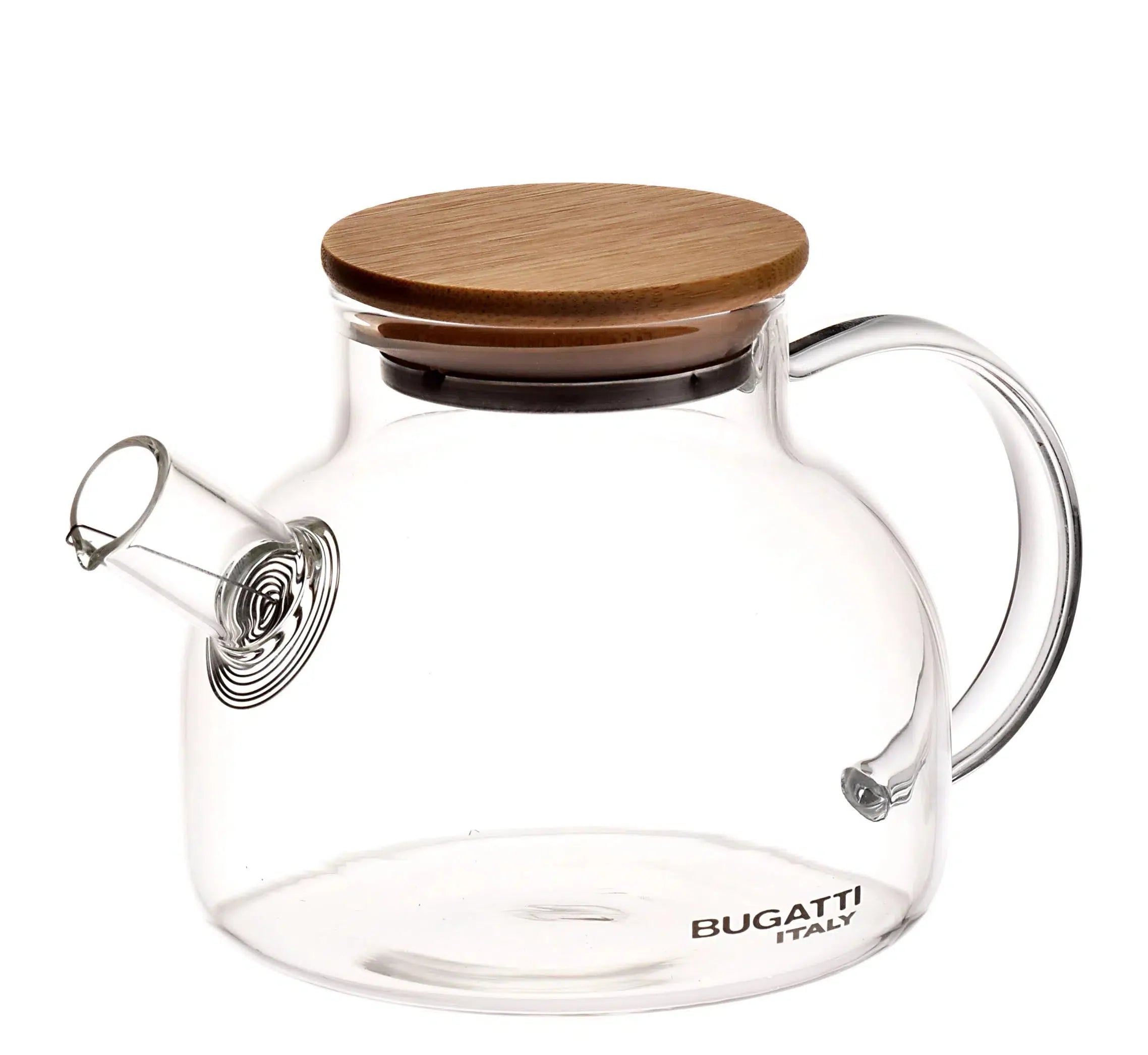 Chaleira de Vidro Borossilicato com Coador no Bico 500ml Bugatti