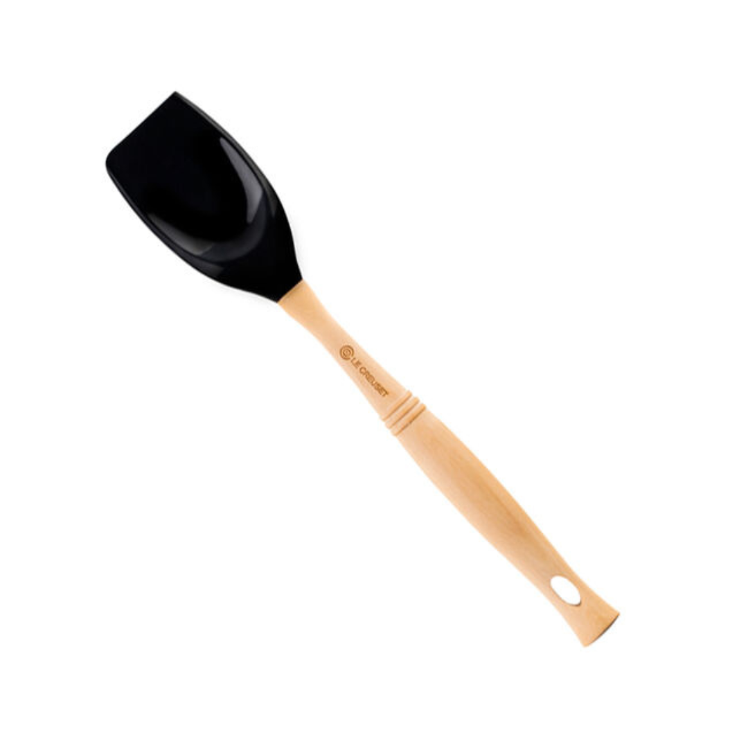 Colher Grande de Silicone Black Onyx Le Creuset Venus