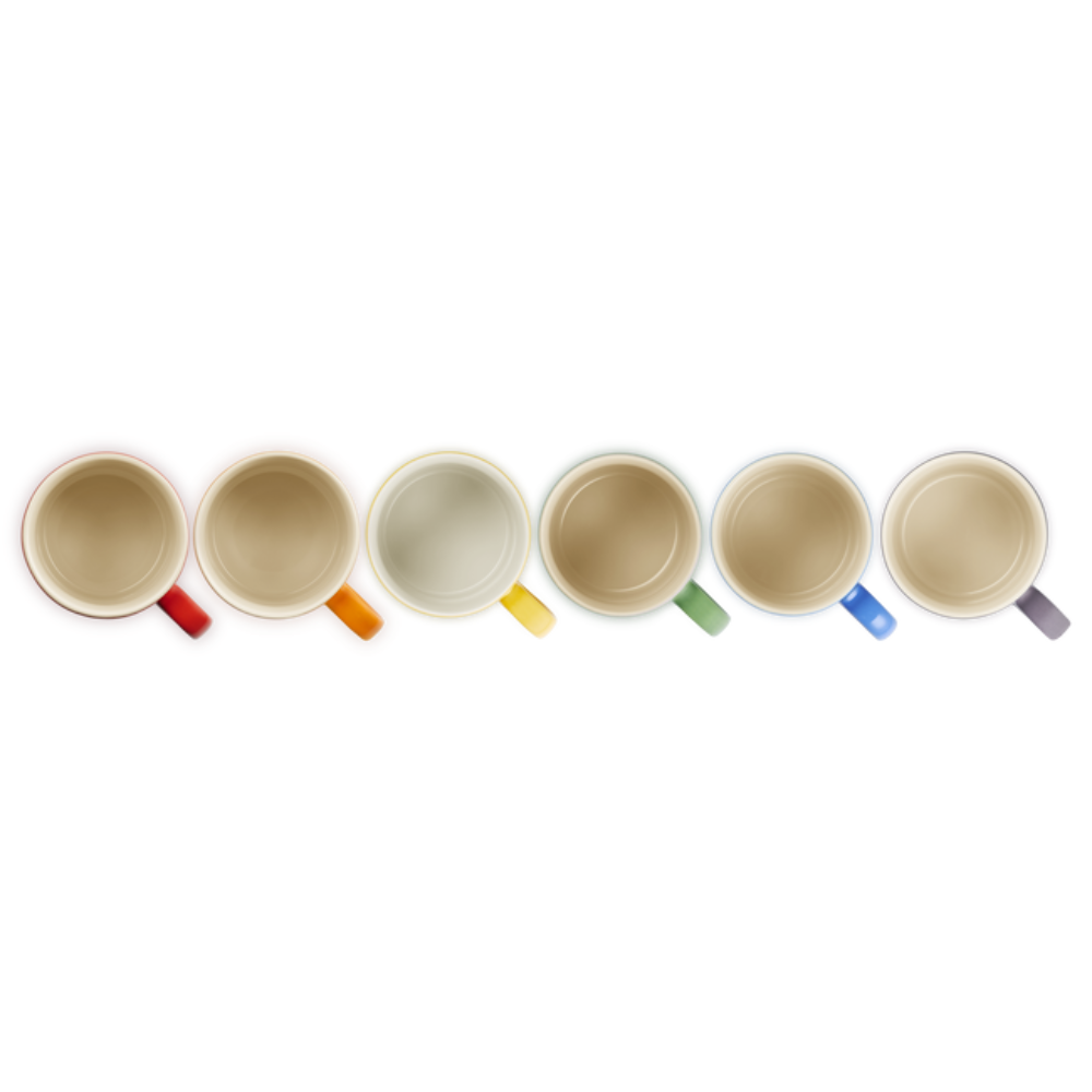 Kit com 6 Canecas 350ml Gift Collection Le Creuset