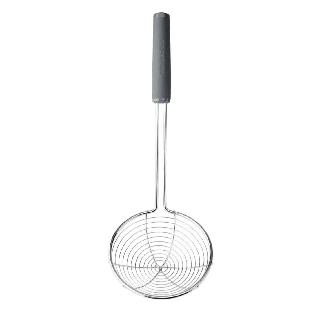 Escumadeira Aço Inox Charcoal Grey KitchenAid