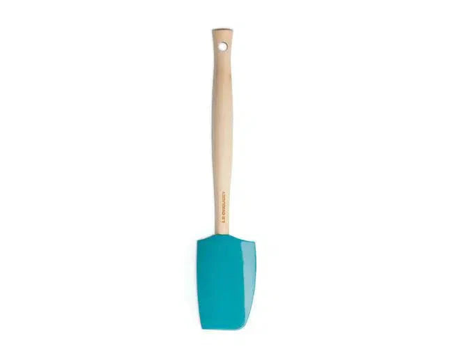 Espátula Média de Silicone Azul Caribe Le Creuset Craft